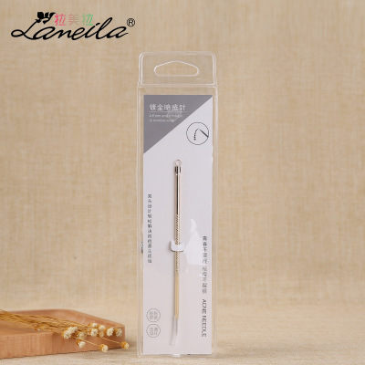 Latin American Acne Removal Tool Stainless Steel Gold-Plated Acne Needle Acne Needle Beauty Needle Beauty Tool E300