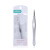 LaMeiLa Factory Direct Sales Stainless Steel Bevel Eye Tweezer Single Boxed Eyebrow Tweezers Tweezers Eyebrow Shaping Tool A219