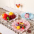 European fruit plate household creative personality fashion sitting room plastic small delicate web celebrity fruit plate placed dry fruit plate