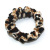 Leopard pattern flannelette hair ring Europe and the United States and South Korea fur Leopard pattern large size hair ring qiu dong style hair band hair accessories wholesale