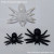 Luminous spider glow-in-the-dark spider simulates plastic spider Halloween scene layout props costumes accessories