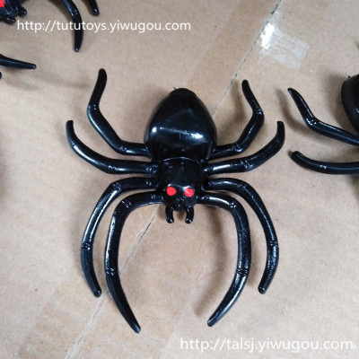  luminous spider luminous simulation of plastic spider Halloween scene layout props costumes accessories