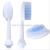 360 Degrees Wash Combination Three PCs Handle Water Spray Toothbrush Nozzle Single Pack