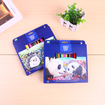 Benbeier Brand Color Box Packaging 12 Colors 24 Colors 36 Colors Color Pencil Art Painting Beginner Set