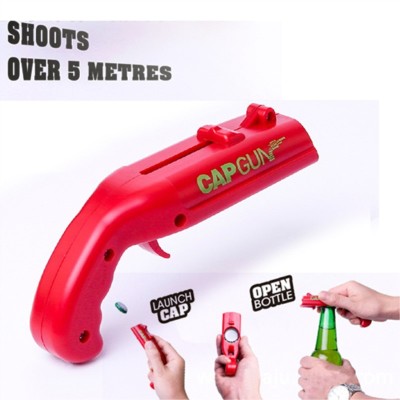 Tiktok Catapult Internet Celebrity Cap Bottle Opener Same Launch Bottle Opener Beer Toy Gun Small Creative Bottle Opener