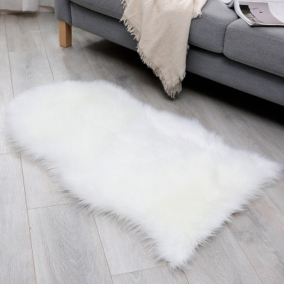 Imitation wool carpet floor mat plush living room tea table sofa bedroom bedside blanket bay window as a pillow