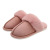 Autumn and Winter New Warm Couple Cotton Slippers Non-Slip Thick Bottom Home Plush Cotton Slippers Solid Color Suede Soft Bottom Slippers