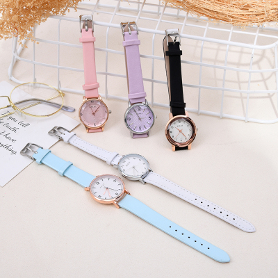 Kkcat Series Fashionable Waterproof Small Dial Korean Style Women's Watch Versatile Korean Style Casual Watch for Junior High School Students