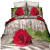 The Active milling large edition flower 3 d 4 - piece foreign trade printing kit wholesale bedding