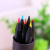 Factory Direct Sales Black Tube Pack Beginner 6-Color BASIC Color Student Painting Water-Soluble Color Pencil