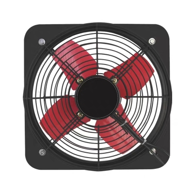 Kitchen oil exhaust fan iron exhaust fan strong 12 inch window type domestic ventilation fan smoke exhaust fan