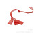 loop pin hanging rope hanging granule hand wearing rope hanging bag   lock Hang tag brand tag tablets logo tag