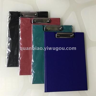 TRANBO double-layer PP board clip promotion folder A4 size report clip can be customized logo