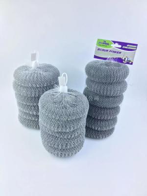 Kitchen Cleaning Supplies Customizable Tennis Galvanized Ball Descaling Fast Kitchen Cleaning Brush Cleaning Ball