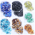 Acrylic Flat Back Rhinestone Random Mix 7 Size 600pcs Marquise Earth Facets Glue On Beads Dress DIY Jewelry Nails Art