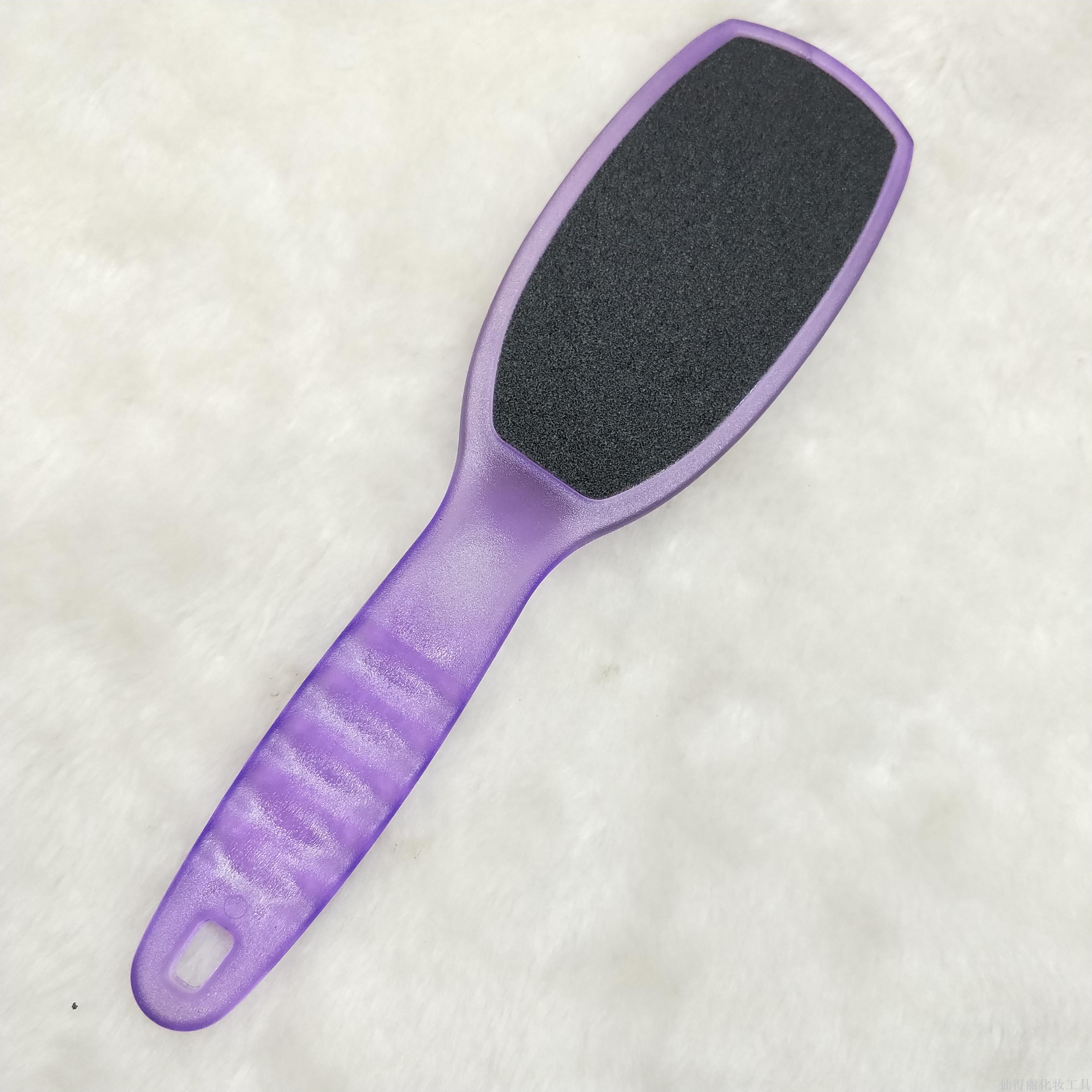 仙得丽化妆工具 美容美甲工具 修脚工具 透明磨砂柄脚锉