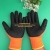 PVC hair ring for gloves with fleece and thermal fleece foam and wrinkle refrigerator special winter warm gloves glove hair ring