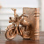 Sell like hot cakes American home retro nostalgic motorcycle book stall books by the office display resin soft decorations
