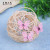 Supply Accessories Clothing Ornament 3cm Silk Butterfly Color Pink Butterfly Customization as Request Wholesale