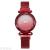 Foreign trade hot watch wish diamond face lady magnet quartz watch gradually star web celebrity lazy watch stock
