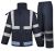 Thickened Cotton Jacket, Reflective Suit, Reflective Cotton Jacket for Traffic Police,