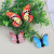 Butterfly 12 magnetic simulation 4 cm color Butterfly accessories three - dimensional wall stickers decorative stickers Butterfly wall stickers