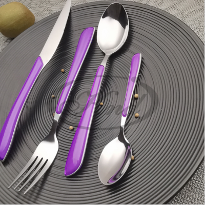 Stainless steel knife and fork spoon big spoon big fork small spoon small tea honey spoon fruit knife table knife