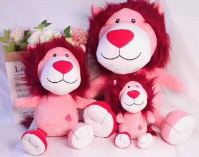 8-Inch Pink Lion