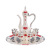 Factory Direct Sales European Retro Alloy Wine Set 8-Piece Set Home Hotel Ornament Gift Giving Presents Wholesale