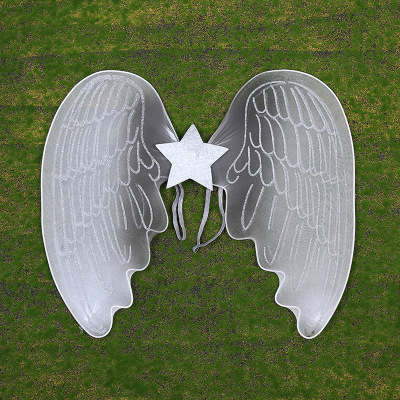 New butterfly wings children's holiday performance props color screen angel wings manufacturers custom wholesale