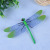 Dragonfly simulation 8.5cm accessories manual color PVC Dragonfly three-dimensional wall paste decoration manufacturers custom wholesale