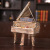 American vintage piano piggy bank resin display window furniture country decor cafe soft decor