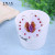 Hand-made 5cm silk socks butterfly simulation section ircle color powder butterfly jewelry accessories clothing props wholesale