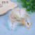 Supply 5.5cm gradient butterfly small butterfly handmade wire mesh accessories to sample market