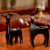 European-style resin moose wax table decoration living room porch decoration lovers deer creative decorations