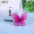 Supply 5CM stock butterfly color bright silk butterfly wing accessories manufacturers factory factory