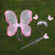 Butterfly wings children's photo prop three-piece set angel wings fairy wand masquerade party dress up toys Butterfly wings children's photo prop three-piece set angel wings fairy wand masquerade party dress up toys