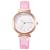 New style bowknot contracted figure face cabinet belt lady wrist watch