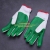 Manufacturers direct anti-slip wear-resistant cutting white cotton red and green rubber gloves protective gloves