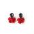 [Factory Direct Sales] Elegant Simple Personalized & Creative Anti-Allergy Rose Ear Pendant All-match Student Ear Stud Ear Stud