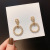 Korean Style Autumn and Winter All-match Earrings Long Style for Women Ear Rings 2019 New Style Fashion High Sense Fashion Net Red Ear Stud
