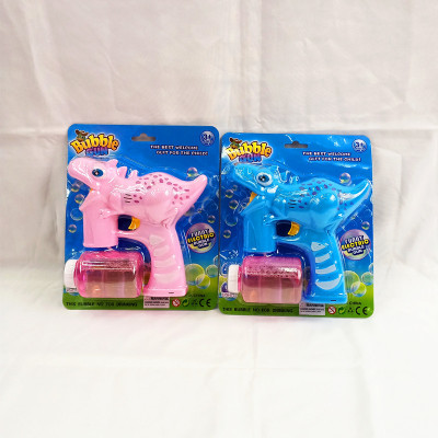 Children educational cartoon bubble gun toy