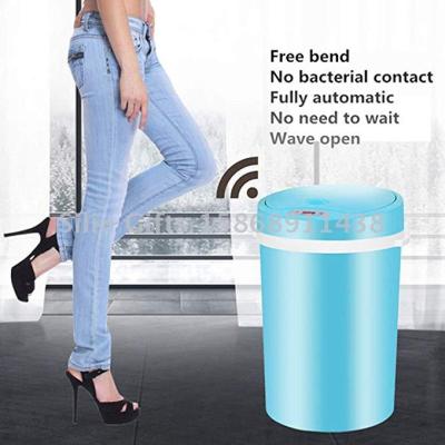 Slingifts 15L Rubbish Bin Automatic Inductive Type Trash Can Smart Sensor Home Bathroom Dustbin Storage Barrels
