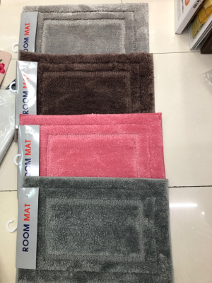 Water-absorbent non-slip door mat yarn cotton 