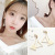 Web celebrity personality long pendant ear clip female Korean personality simple tassel without ear hole earring BE0314