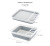 Multi-function collapsible water bowl rack kitchen household set bowl plate chopsticks cutlery receive basket put bowl dish buy object rack