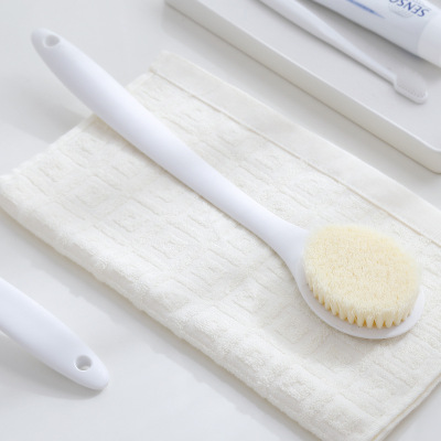 Bath Gadget Bath Brush Long Handle Soft Fur Bath Brush Bath Towel Do Not Ask for Power Rubbing Back Bath Brush Rubbing Back Brush