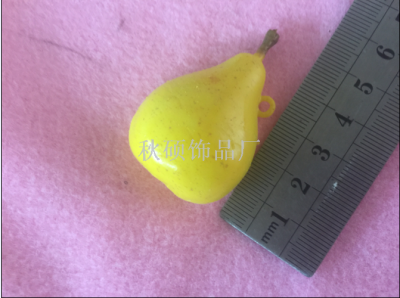 Euramerican style version necessary simulation lemon half what pears bananas pendant accessories, 245 (67).