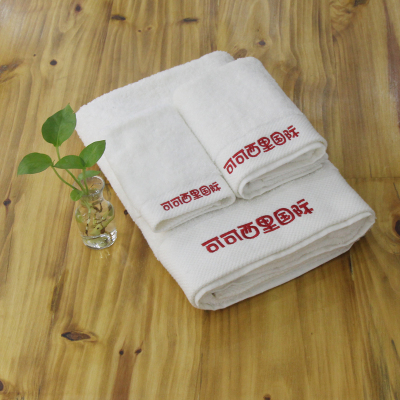 100% cotton towel thickening strength custom LOGO absorbent gift towel home daily towel 