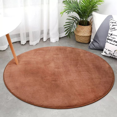 Round carpet hanging basket mat tea table in living room bedroom carpet swivel chair computer chair chair cushion footpad